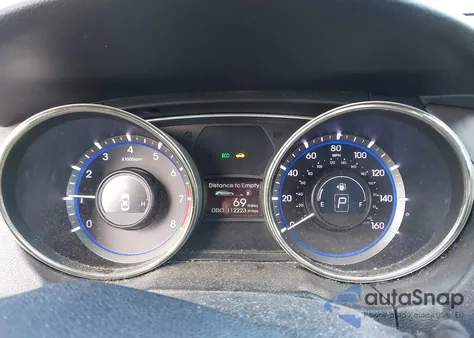 2013 Hyundai Sonata Gls z USA, uszkodzony, nr VIN 5NPEB4AC6DH676817